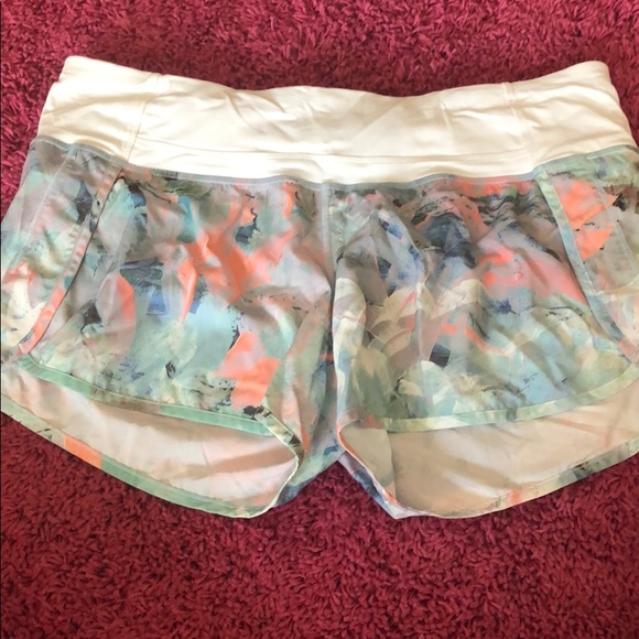 lululemon athletica Pants - lululemon multicolored shorts